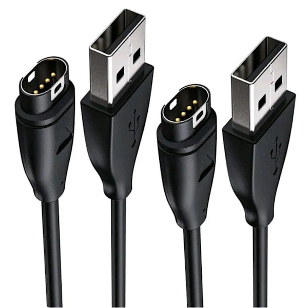 Garmin Klockladdare Snabbladdare Universal 2 st Svart