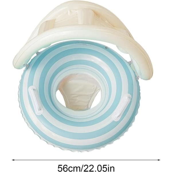Baby pool float, oppustelig sikkerhedsfloat til begyndere[C]