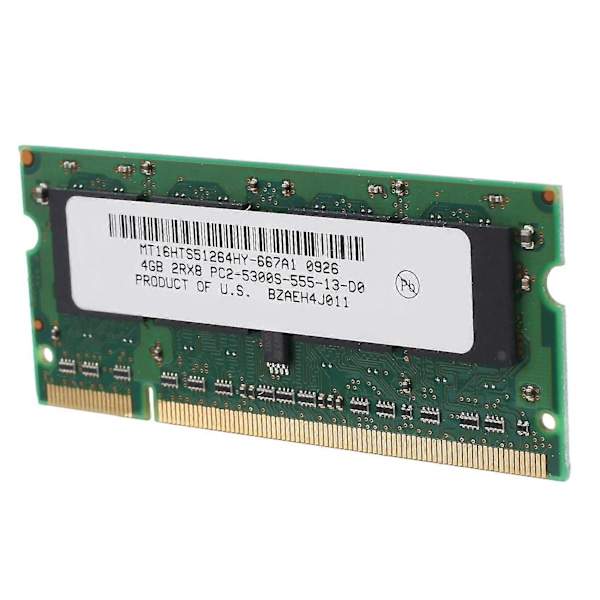 4GB DDR2 Laptop RAM 667Mhz PC2 5300 SODIMM 2RX8 200 Pins til AMD Laptop Hukommelse