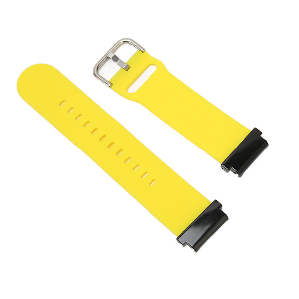 Ersättningsarmband 20mm Vattentätt Mjukt Snabbspänne Silikonarmband för Garmin Fenix 7S Gult[C]