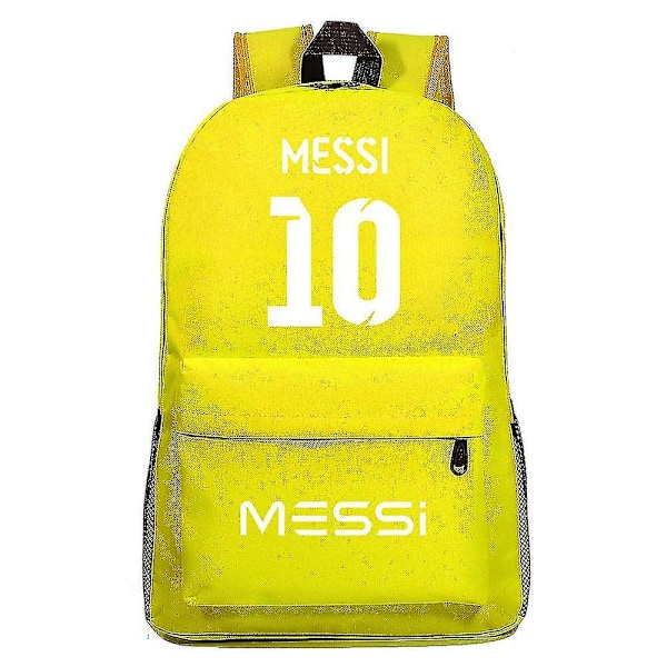 Fotball Superstjerner Messi Ryggsekk - Barneskole, Reise, Laptop, Tenåringer - Menn, Kvinner, Studenter - Mochilas, Totes G