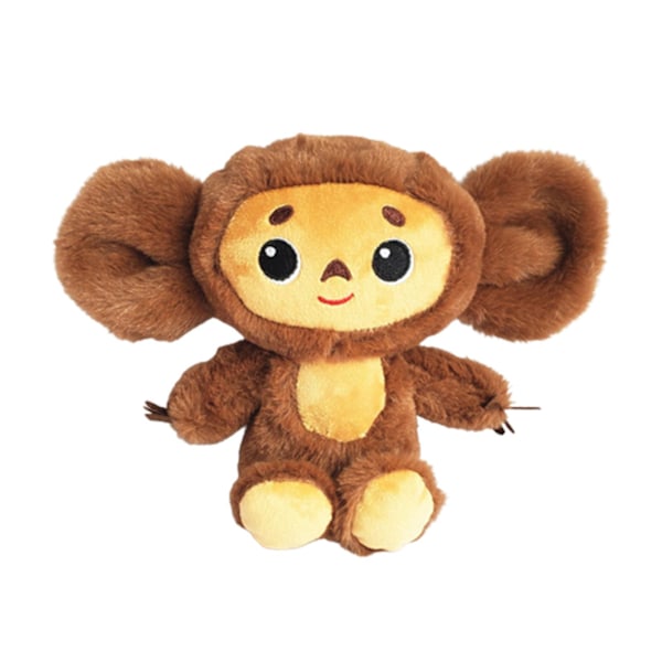 2023 Ryssland Film Cheburashka Apa Plush Leksak Kawaii Baby Barn Sova Lugna Dockor Leksaker För Barn Present