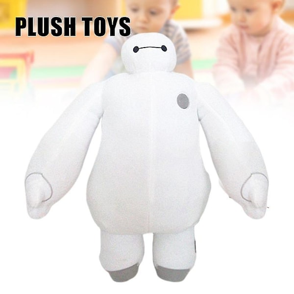 Plush Baymax Stoffdyr Myk Putestoff Dekorasjoner Barn Barn Bursdag