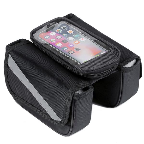 Vævet nylon urrem til Xiaomi Mi Band 8/9 Sort[C]