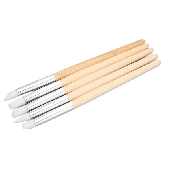 5-pack Urtavverktyg för Rengöring av Urtavla Multifunktionell Silikonborste Penna Set för Urmakare[C]