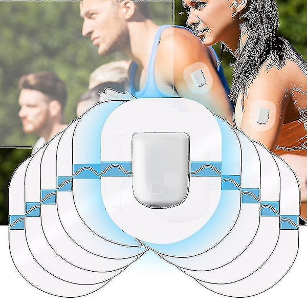 40-pack Vattentäta Självhäftande Omnipod Plåster Transparenta 10 Dagar Långvariga hechuan 36-pack Vattentäta Självhäftande Omnipod Plåster (HYYC)