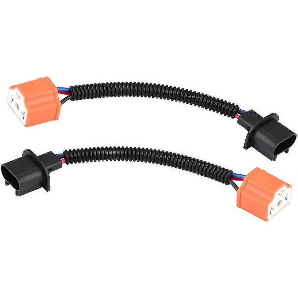H13 till H4 Strålkastarkonverteringskabeladapter - 2-pack