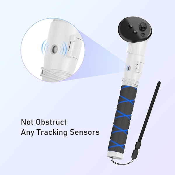 AMVR Q3JP2 For Meta Quest 3 VR Gaming Controller 1 Par Udvidelsesgreb