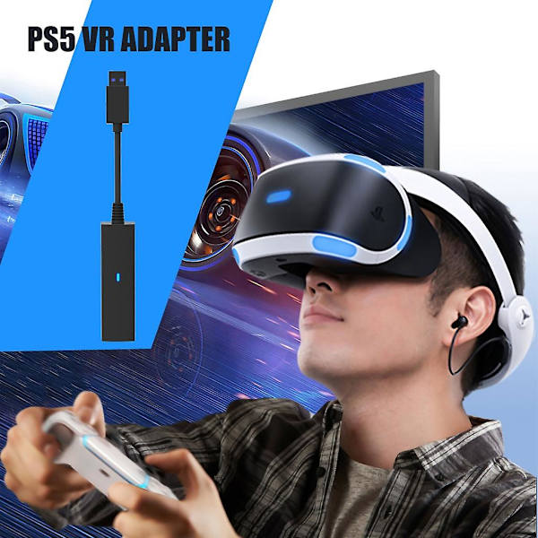 PSVR-adapterkameraadapterkabelkonverteranslutningskabel för spelkonsol VR-kabeladapter