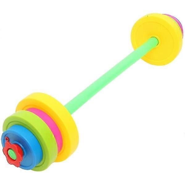 1 Set/11 delar Praktisk Barbell Kroppsbyggnadsträningsutrustning Träning Armmuskler Fitness för Barn Gym Hem (Lång Typ)
