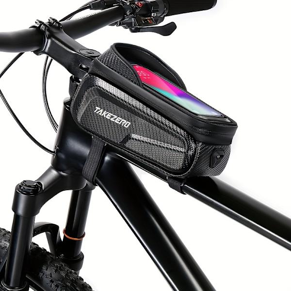 Väska för mountainbike - Hållbar EVA-hårdskalsskydd, vattentät och regnsäker design, bekväm framstråleväska för enkel åtkomst