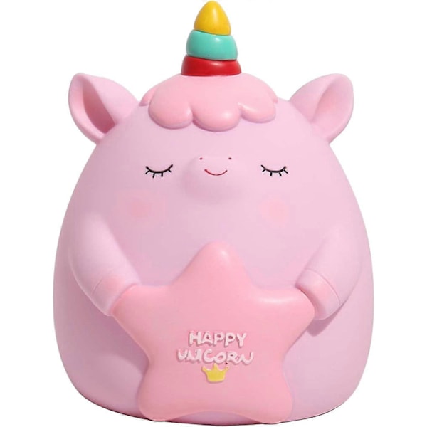 Cute Piggy Bank Girls Kids, Unicorns Gifts for Girls,Girl Toys for 5 6 7 8 9 10 Year Old, Girl Gifts on Birthday Christmas, Pink