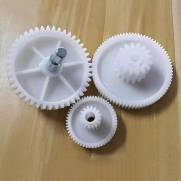 3 stk./sæt Kødhakker Plastgear Husholdnings Pølsestopper Chili Processor Udskiftningsgear Gea-HP