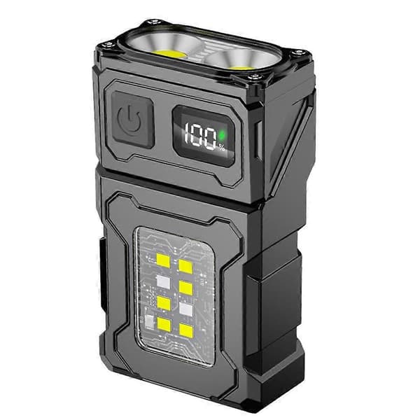 Oppladbar LED arbeidslampe med magnet 800LM Type-C