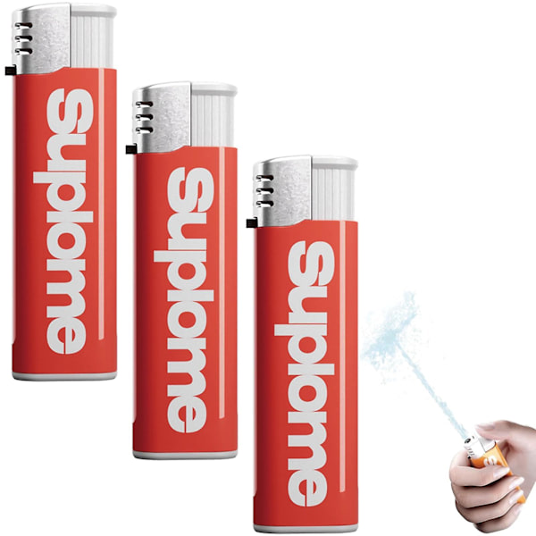 3-pack Vattensprutande Tändare - Vattensprutande Leksakständare, Rolig Mini Vattenpistol Trickleksak för Vuxna, Partytrick -GSL