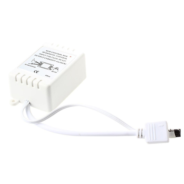 IR-box fjärrkontroll med 24 knappar för RGB LED-ljusremsa