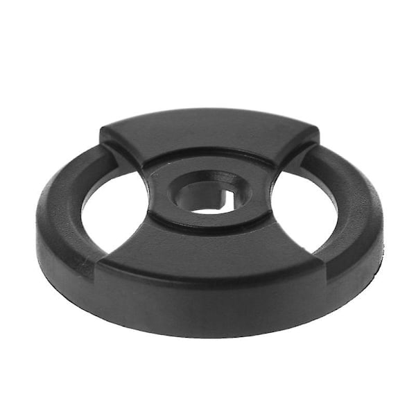 7 tums Vinyl Skiva Dome Bas 45 Adapter för 45 Varv/min Skivspelare Black