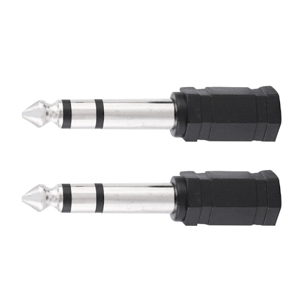 Audioadapterimuunnin uros 6,5 mm - naaras 3,5 mm F-36