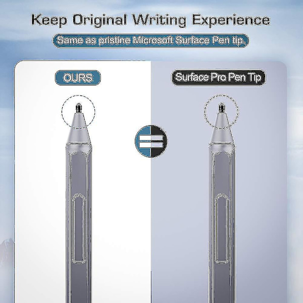 Penntips för Surface Pen, Pro 4/5/6/7 Pen, 3 Hb Pen Nibs Stylus Refill[C]