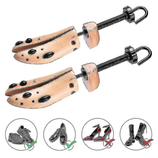 2 Pcs/1 Pair Heavy-duty Shoe Stretcher For Men And Women[C]