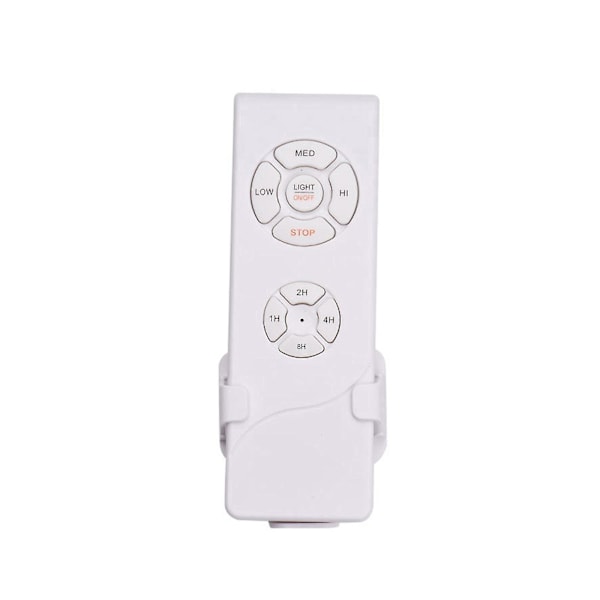 Fjernbetjening til Fan Lampe Lys TIL/FRA Vindhastighedsstyring 1/2/4H Timer - På Lager