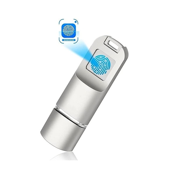 Fingerprint USB3.0 Flash Drive 64G Nøjagtig Identifikation Privatlivsstyring Nøgle USB Fingerprint F