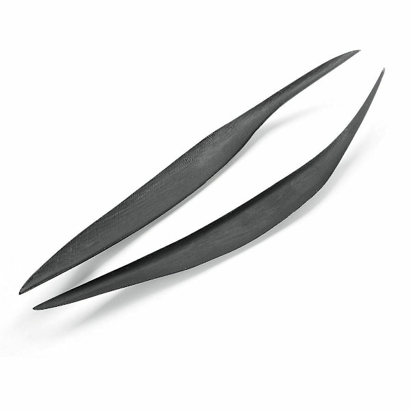 Kolfiber Huvudljusbryn Trim för Fiesta Facelift MK7.5 12-17 MK8 13-16