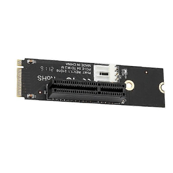 PCI-E X4 Slot Riser Kort PCI-E Riser Kort M2 til PCI-E Udvidelseskort Høj-Hastigheds Transmission 2 stk. (C)