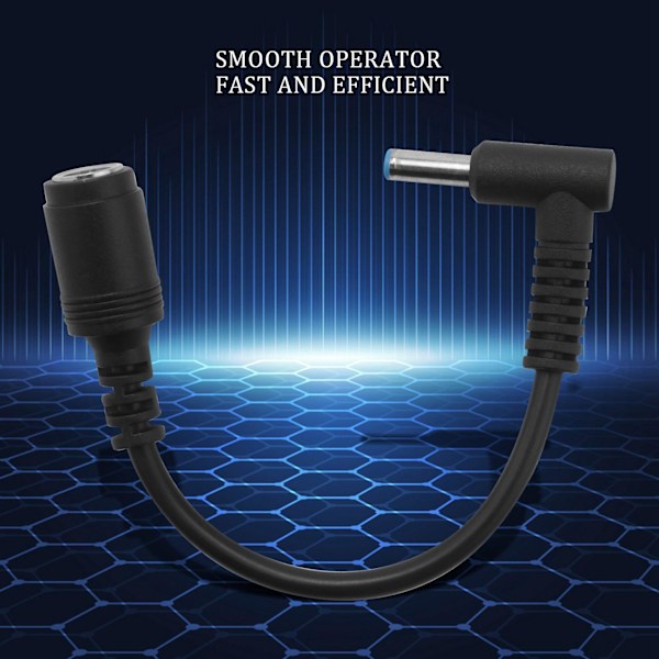 Adapter Strömförsörjning 7.4x5.0mm till 4.5x3.0mm Spetskontaktkonverterare för Stream Spectre Pavilion Eli