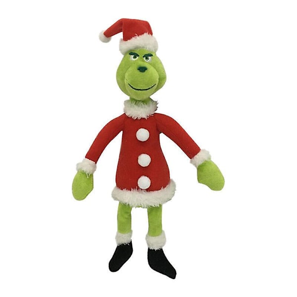 Jule-Grinch Plussjeleke Myk Leke Stoffdyr Teddy Baby Barn Jul Gave Søt