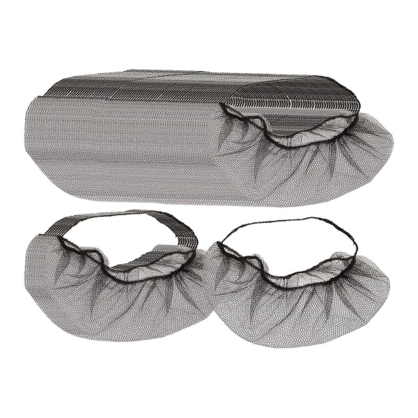 100 st Skäggnät Skyddande Skäggöverdrag Skägg Skydd Tillbehör[C] Black elastic