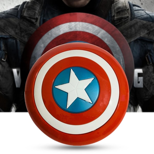 Shield-Toy Samlarobjekt Slät Yta Multifunktionell Avengers Captain America Plast Shield-Toy för Halloween