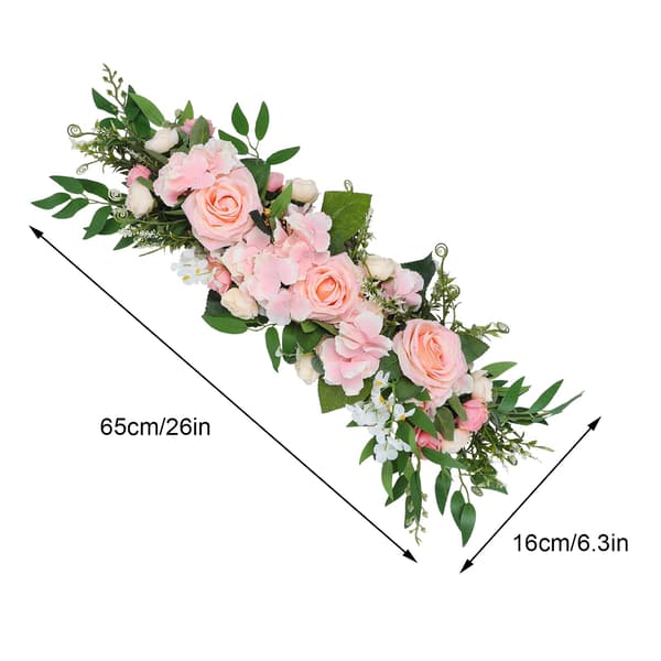 Dekorativt blomsterpanel til boligindretning 65x16cm[C]