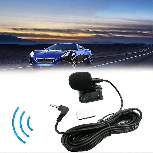 Pioneer Bilstereo CD DVD Mikrofon Handsfree 3,5 mm Interface Mic As shown