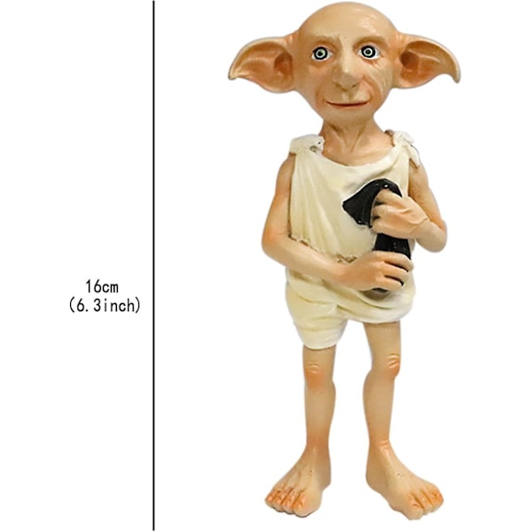 Dobby Statyfigur Leksaker Resin Dobby Skulptur Figurer Film Samlardocka För Barn Vuxna Gåvor Utomhus Gräsmatta Hem Halloween Dekoration[C]