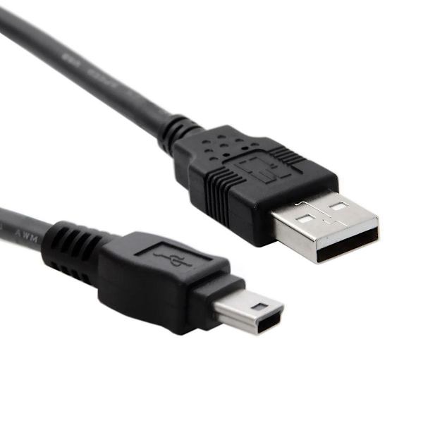 10 fot PS3 USB-kabel för laddning av kontroller för 3 trådlösa DualShock CECHZC2U joystick-data synkronisering
