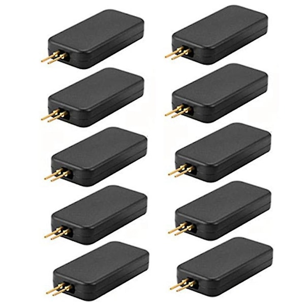 10 st Universal Airbag Resistorverktyg Bilsimulator Emulator Resistor Feldiagnostiskt Verktyg Black