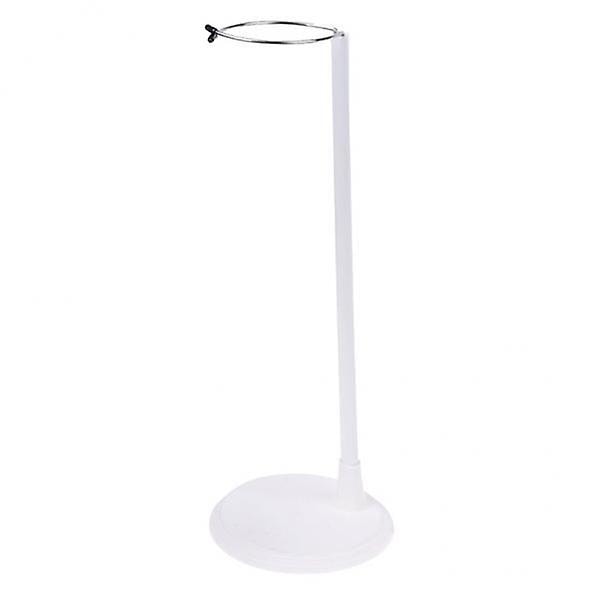 4x Justerbara Dockställ Displayhållare för Dockor Actionfigurer 45cm Vit (C)