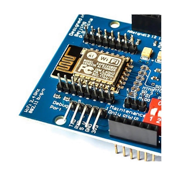 ESP8266 Utvidelseskort for å utvide Gpio Wifi Shield As shown