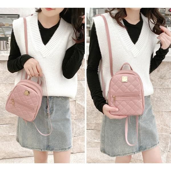 Dame Mini Rosa Rygsæk Pink[C] pink