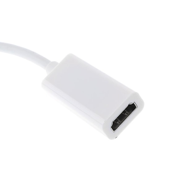 Mini DP DisplayPort (Thunderbolt) - HDMI-sovitin Macbook Pro Air Mac -laitteille (C)