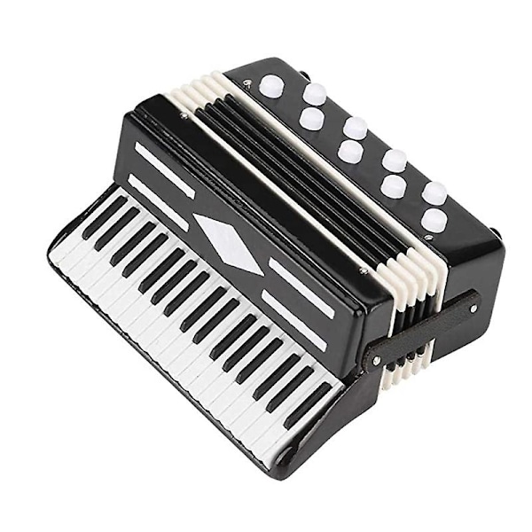 Miniature Accordion Mini Musical Instrument Accordion Exquisite Musical Instruments Holiday Decorat