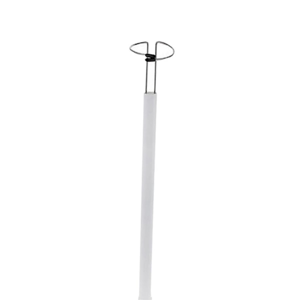4x Justerbara Dockställ Displayhållare för Dockor Actionfigurer 45cm Vit (C)