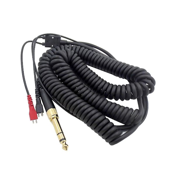 Hodetelefonkabel for HD25 HD560 HD540 HD430 HD250 Hodetelefoner Adapterutskifting Fjærspiral Øretelefon
