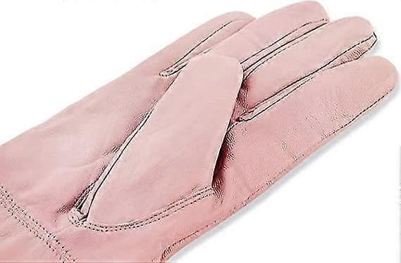 Pink Vinter Varme Touchscreen Handsker Luksus Blød Pelsforet