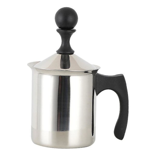 Yaju Mælkeskummer DIY Cappuccino Mælkeskummer Mælkeskummer Kop Manuel Mælkeskummer (1 stk)