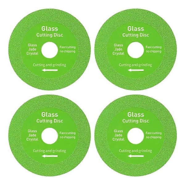 4-pack Glasskärskiva Diamantklinga för Glas Keramisk Skärverktyg (C)