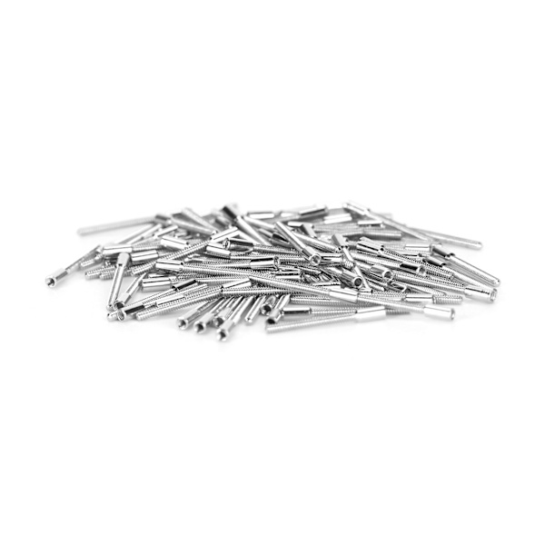 100 st 0,9 mm Vindningsaxlar Klockrörelse Tillbehör Ersättningsdel för Klockreparation [C]