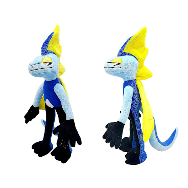 42cm Inteleon Plyschleksak Cartoon Anime Spelfigur Dock Mjuk Fylld Djur Kawaii Interleon Dock Barnleksak Fans Födelsedagspresent