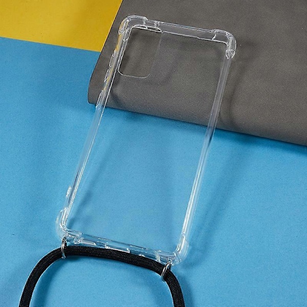 TPU-fodral för Samsung Galaxy S20 FE/S20 FE 5G/S20 FE 2022/S20 Lite, Transparent Telefonfodral med Snodd